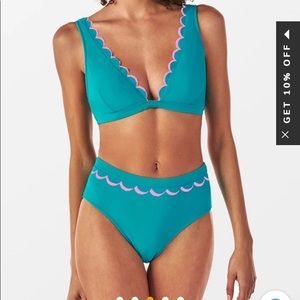 Women’s High waisted Cupshe Bikini NWT